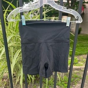 offline black biker shorts